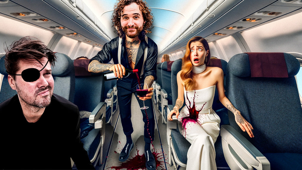 We Spilled Wine on a Bride at 30,000 Feet!