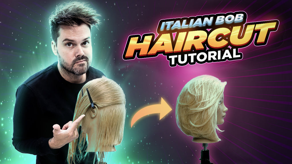 How To Cut an Italian Bob Haircut
