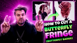 How To Cut a Butterfly Fringe (Butterfly Bangs)
