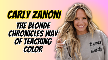 Artist Spotlight: Carly Zanoni and the Blonde Chronicles Way of Teaching Color