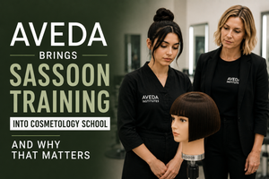 Aveda Brings Sassoon Training Into Cosmetology School and Why That Matters