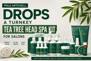 Paul Mitchell Drops a Turnkey Tea Tree Head Spa Kit for Salons