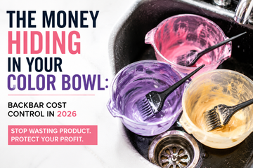 The Money Hiding in Your Color Bowl: Backbar Cost Control in 2026