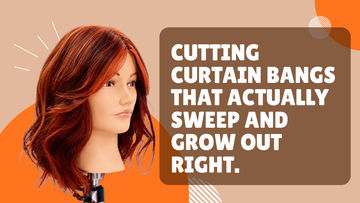Cutting Curtain Bangs That Actually Sweep and Grow Out Right