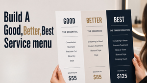 Build a Good Better Best Service Menu and Let Clients Upgrade Themselves