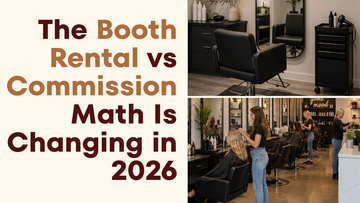 The Booth Rental vs Commission Math Is Changing in 2026
