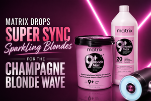 Matrix Drops Super Sync Sparkling Blondes for the Champagne Blonde Wave