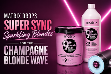 Matrix Drops Super Sync Sparkling Blondes for the Champagne Blonde Wave