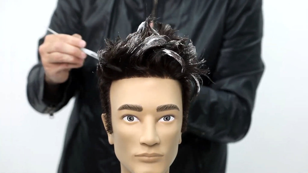 Men's Cutting for Stylists & Grey Blending + Highlighting Tutorial