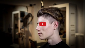 Mens Tapered Haircut With Disconnected Top - Mens Balayage Hair Color | MATT BECK VLOG 90