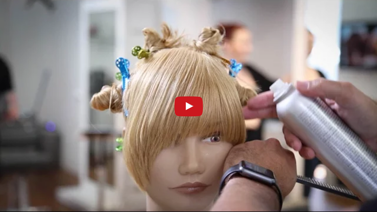 How To Cut 6 Different Types of Bangs - Haircut Tutorial | MATT BECK V ...