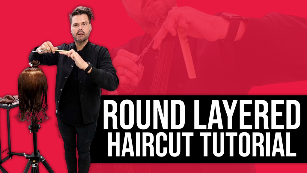 Why Body Positioning is so important | Round Layered Haircut Tutorial