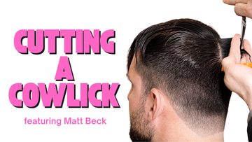 Cutting Around Cowlicks and Double Crowns Without the Fight
