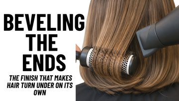 Beveling the Ends, the Finish That Makes Hair Turn Under on Its Own