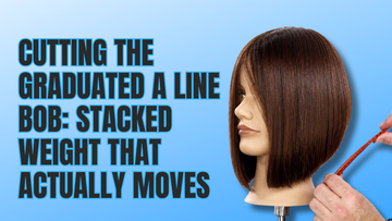 Cutting the Graduated A Line Bob: Stacked Weight That Actually Moves